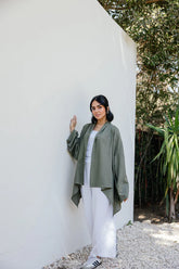 Good feels kimono in olive